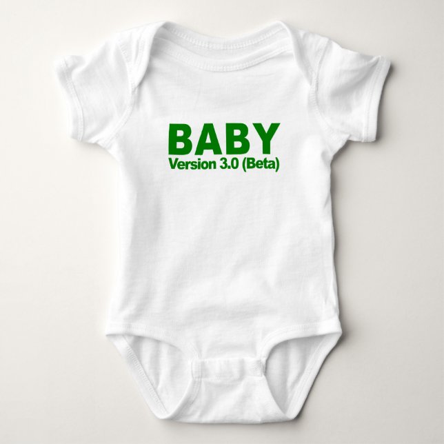 BABY Version 3.0 (Beta) Baby Bodysuit (Front)