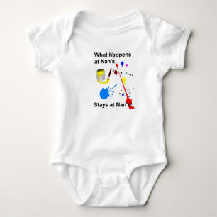 baby vest what happens at nan's stays at nan's bodysuit