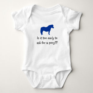 Baby Wants Pony Bodysuit