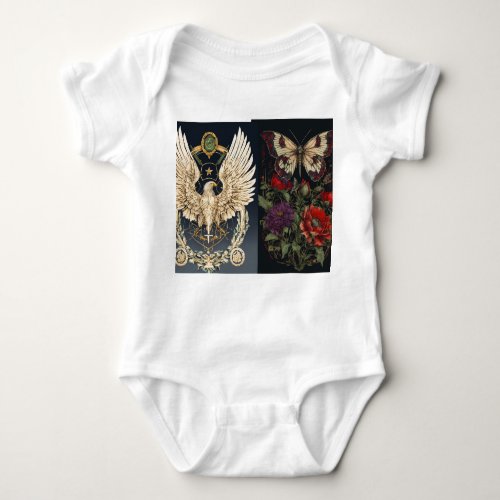 Baby wear butter fly designed  baby bodysuit