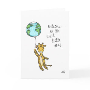 Baby Welcome to the World Card