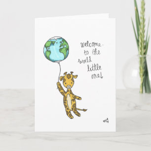 Baby Welcome to the World Card