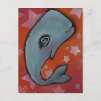 Baby Whale Postcard