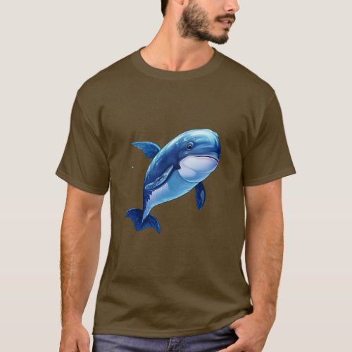 Baby Whale  T_Shirt