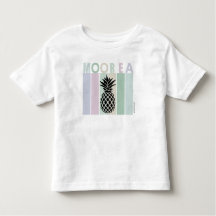 BABY WHITE T-SHIRT "Mo'orea" By Itata'e