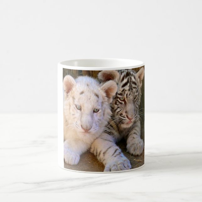 Baby White Tiger Mugs (Center)