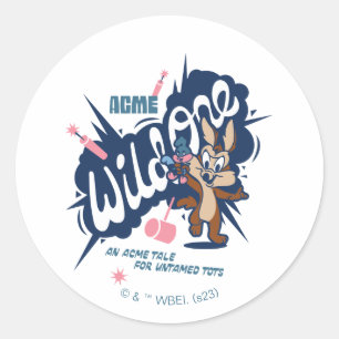 Baby WILE E. COYOTE™ - Wild One Classic Round Sticker