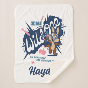 Baby WILE E. COYOTE™ - Wild One Sherpa Blanket