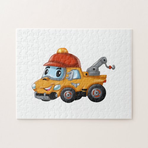 Baby winch truck for kids jigsaw puzzle