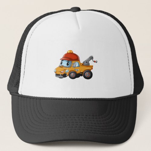 Baby winch truck for kids trucker hat