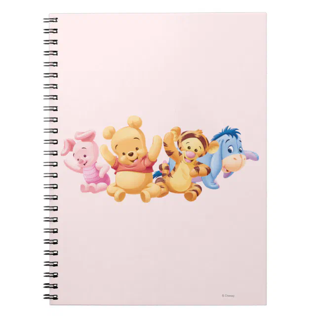 Baby Winnie the Pooh & Friends Notebook | Zazzle
