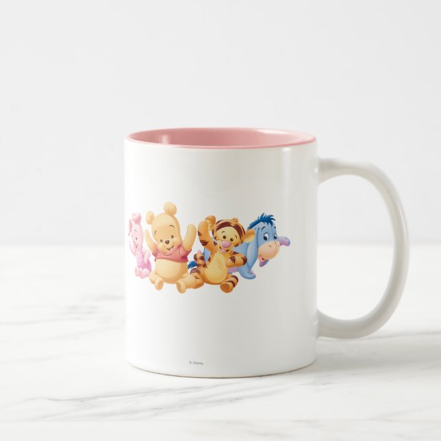 Baby Winnie the Pooh & Friends Two-Tone Coffee Mug (Right)