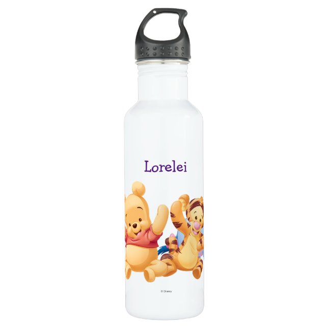 Baby Winnie the Pooh & Friends Water Bottle (Front)