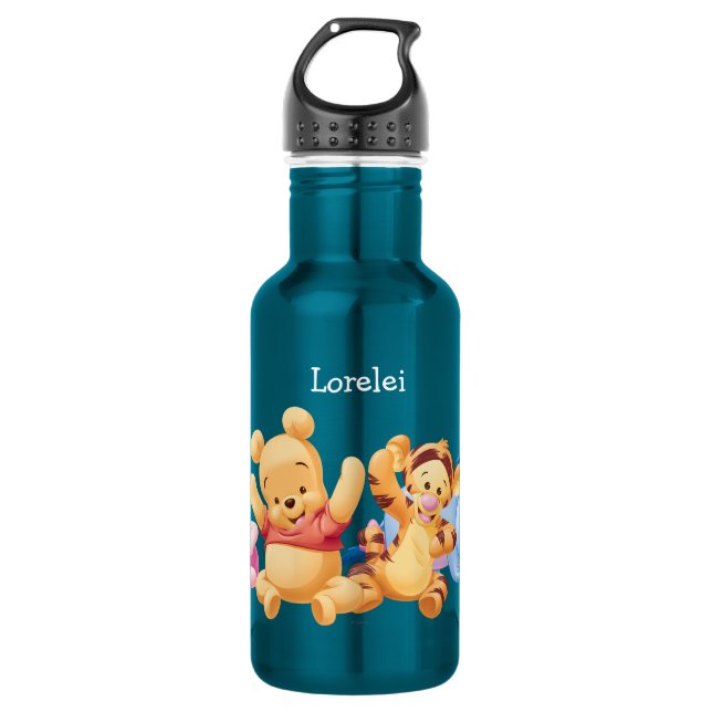 Baby Winnie the Pooh & Friends Water Bottle (Front)