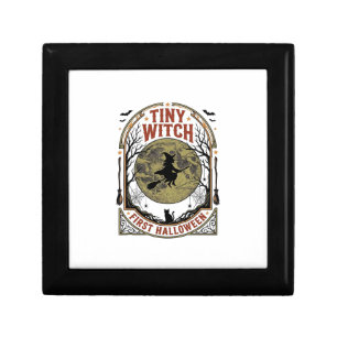 Baby Witch Halloween Shirt for First Spooky Season Gift Box