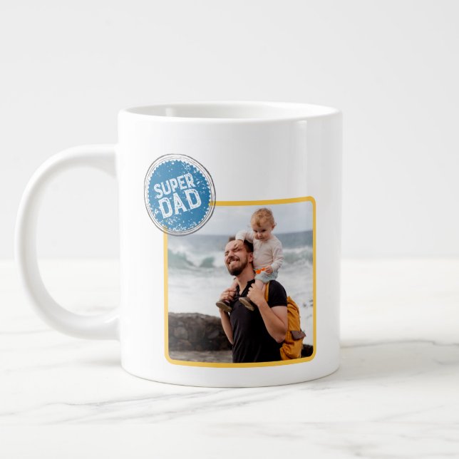 baby with father giant coffee mug (Left)