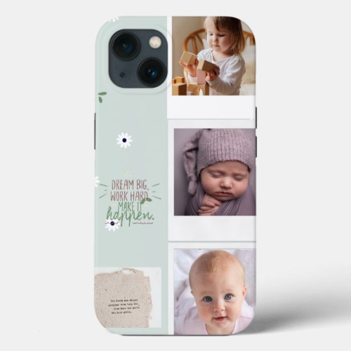 baby with great wishes iPhone 13 case