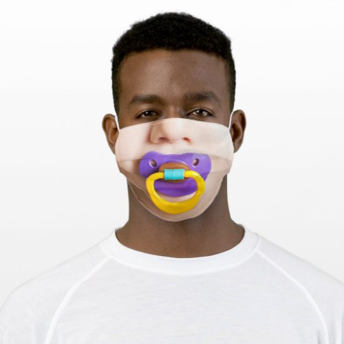Baby with Pacifier Funny Cloth Face Mask