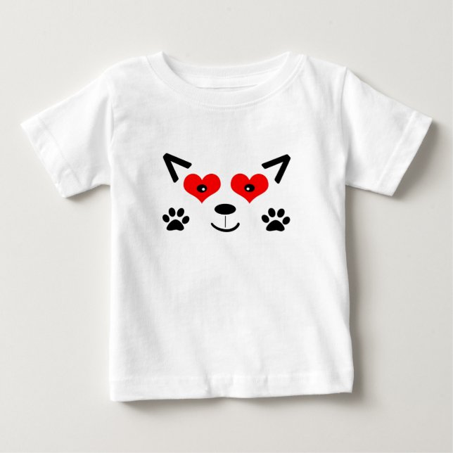 Baby Wolf Baby T-Shirt (Front)