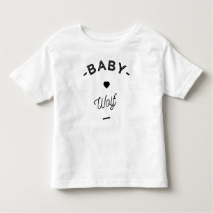 Baby wolf toddler t-shirt