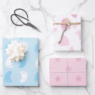 Baby Wrapping Paper Sheets