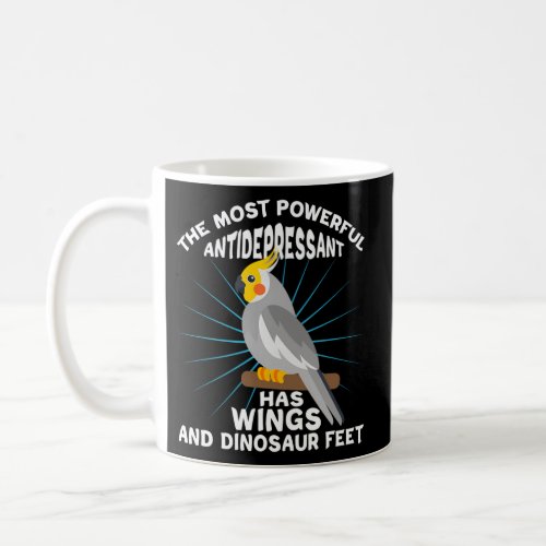 Baby Yellow Cockatiel Antidepressant Dress _ Cocka Coffee Mug