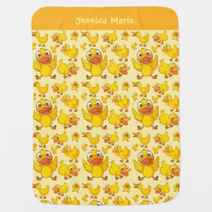 Baby Yellow Ducks Blanket