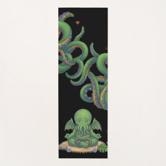 Baby Yoga Cthulhu Mat (Front)