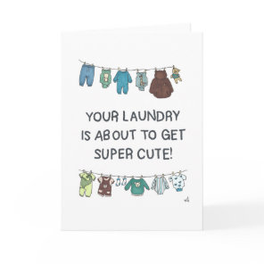 Baby Your Laundry is About to Get Super Cute Card