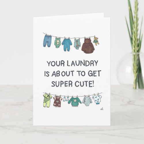 Baby Your Laundry is About to Get Super Cute Card