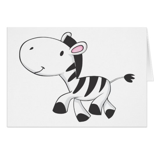 Baby Zebra Cards (Front Horizontal)