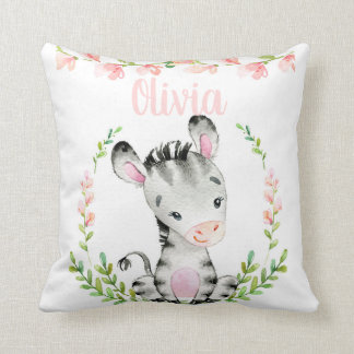 Baby zebra pillow