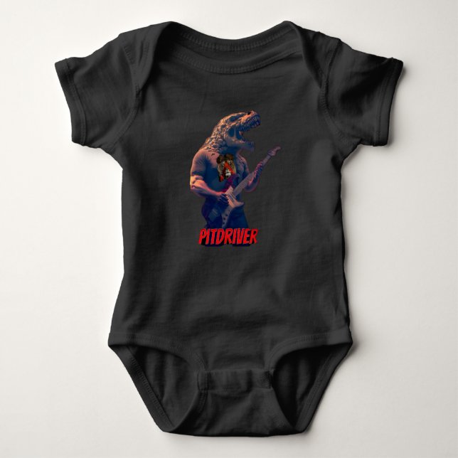 Baby Zilla SWAG Baby Bodysuit (Front)