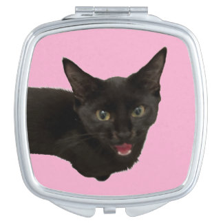 Baby Zina – Black Cat Cute Compact Mirror
