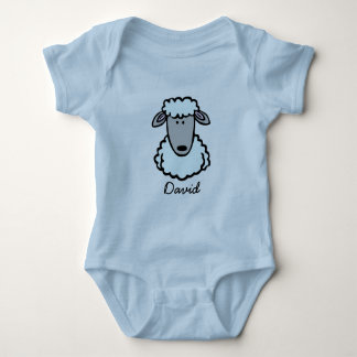 Babybody blue "David" Baby Bodysuit