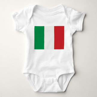 Babybody with Italy flag Baby Bodysuit