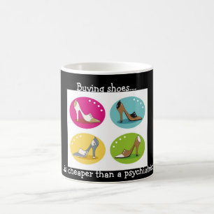 Babyboomer Divas Love Shoes Mug