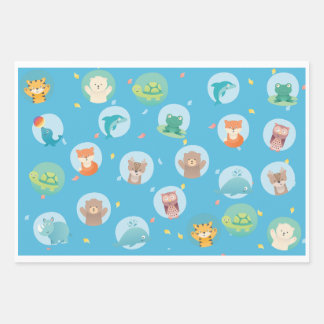 Babyboy boy babyshower gift wrapping paper sheets