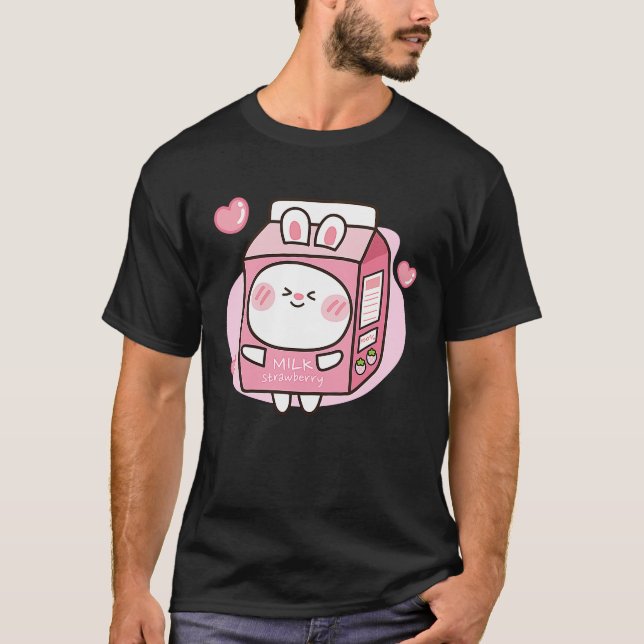 babycore aesthetic kidcore Girls Fruits Strawberry T-Shirt (Front)