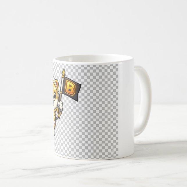 BabyDoge To The Moon Coffee Mug (Front Right)