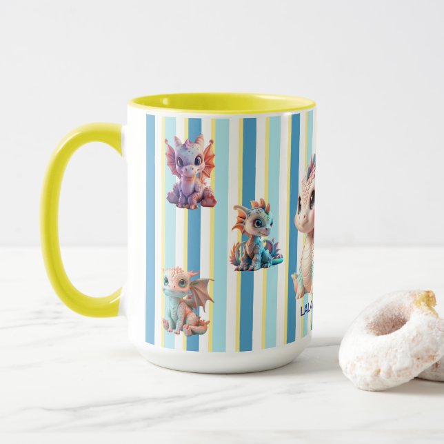 BabyDragon Mug (With Donut)