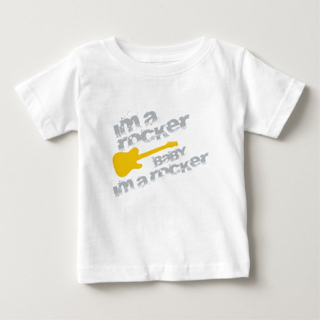 BabyImARocker.png Baby T-Shirt (Front)