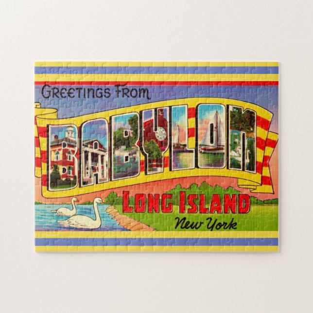 Babylon Long Island 11x14 Jigsaw Puzzle (Horizontal)
