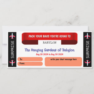 Babylon Travel Gift Voucher