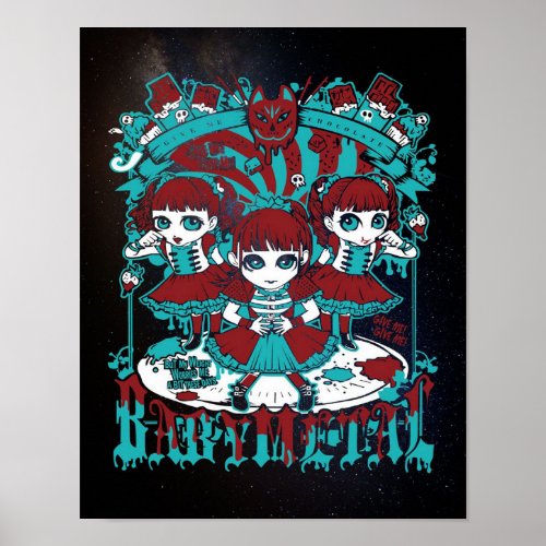 Babymetal Gimme Chocolate and love Poster