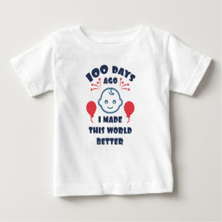 Baby's 100 Days Celebration |100th Day Baby Shower Baby T-Shirt