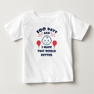 Baby's 100 Days Celebration 100th Day Baby Shower T-Shirt