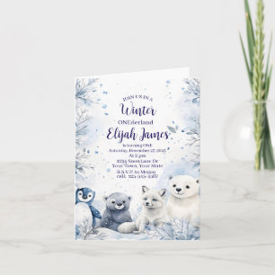 Baby's 1st Birthday Invitation 