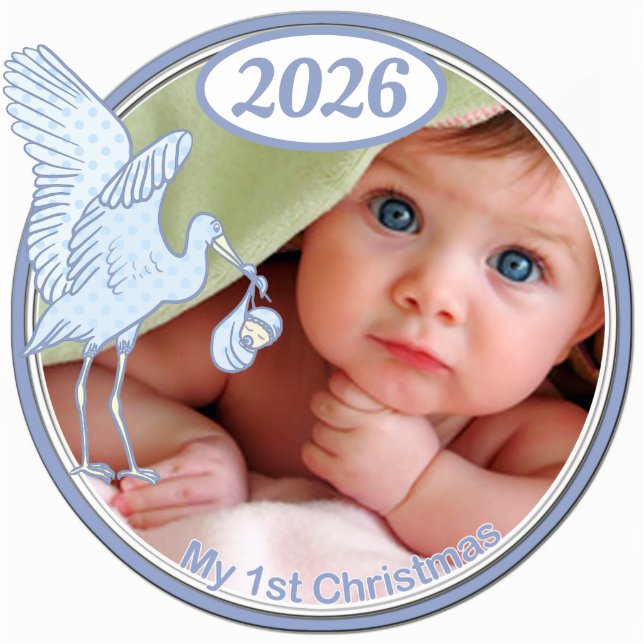 Baby's 1st Christmas 2010 Statuette (Front)