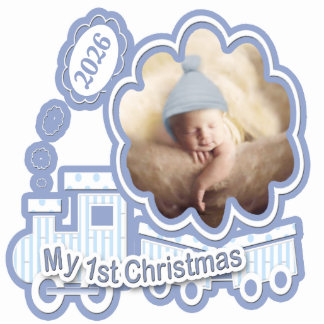 Baby's 1st Christmas 2010 Your Baby Photo Statuette